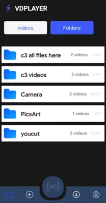 VDPlayer android App screenshot 3